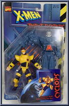 Cyclops from X-Men - Robot Fighters manufactured by Toy Biz [Front]