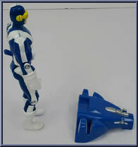 Cyclops (Blue & White) from X-Men - Series 1 manufactured by Toy Biz [Loose]