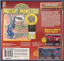 Dark Beast from X-Men - Mutant Monsters manufactured by Toy Biz [Back]