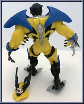 Wolverine (Future) from X-Men - Missile Flyers manufactured by Toy Biz [Loose]
