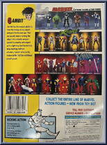 Gambit from X-Men - Series 2 manufactured by Toy Biz [Back]