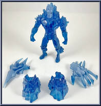 Iceman (Crystalline Armor) from X-Men - Mutant Armor manufactured by Toy Biz [Loose]