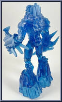 Iceman (Crystalline Armor) from X-Men - Mutant Armor manufactured by Toy Biz [Loose]