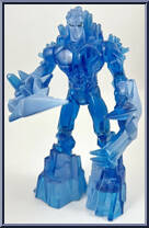Iceman (Crystalline Armor) from X-Men - Mutant Armor manufactured by Toy Biz [Loose]