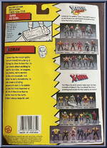 Iceman (Ice Slide) from X-Men - Series 3 manufactured by Toy Biz [Back]