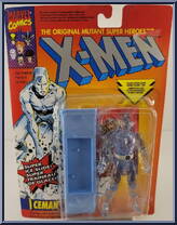 Iceman (Ice Slide) from X-Men - Series 3 manufactured by Toy Biz [Front]