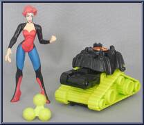 Jean Grey from X-Men - Battle Blasters manufactured by Toy Biz [Loose]