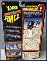 Jean Grey from X-Men - Battle Blasters manufactured by Toy Biz [Back]
