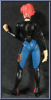 Jean Grey from X-Men - Battle Blasters manufactured by Toy Biz [Loose]
