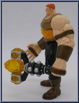 Juggernaut from X-Men - Classics - Light Up Weapons manufactured by Toy Biz [Loose]