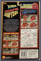 Juggernaut from X-Men - Shape Shifters manufactured by Toy Biz [Back]