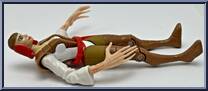 Lady Deathstrike (Dark Brown) from X-Men - Battle Brigade manufactured by Toy Biz [Loose]