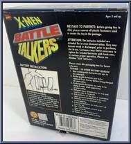 Magneto from X-Men - 7" Battle Talkers manufactured by Toy Biz [Back]