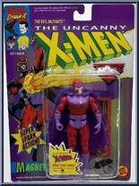 Magneto (Super Spark Action) from X-Men - Series 2 manufactured by Toy Biz [Front]