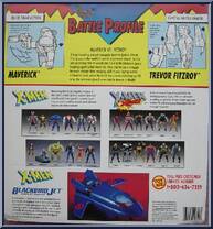 Maverick vs. Trevor Fitzroy from X-Men - Exclusives - 2-Packs manufactured by Toy Biz [Back]