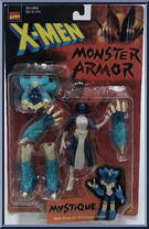 Mystique from X-Men - Monster Armor manufactured by Toy Biz [Front]