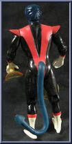Nightcrawler (Super Suction) from X-Men - Series 1 manufactured by Toy Biz [Loose]