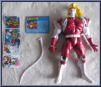 Omega Red from X-Men - 10" Metallic Mutants manufactured by Toy Biz [Loose]