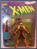 Sabretooth (Snarl & Swipe Action) from X-Men - Series 5 manufactured by Toy Biz [Front]
