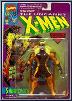 Sabretooth (Snarl & Swipe Action) from X-Men - Series 5 manufactured by Toy Biz [Front]