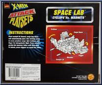 Space Lab from X-Men - Attack Playsets manufactured by Toy Biz [Back]