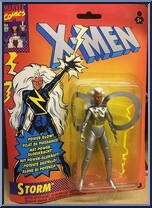 Storm (Silver Power Glow) from X-Men - Series 3 manufactured by Toy Biz [Front]