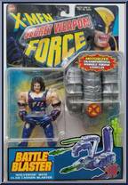 Wolverine from X-Men - Battle Blasters manufactured by Toy Biz [Front]