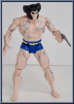 Wolverine (4th Edition - Weapon X) from X-Men - Series 3 manufactured by Toy Biz [Loose]