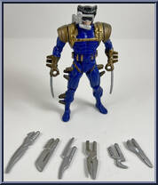 Wolverine (5th Edition) from X-Men - Series 4 manufactured by Toy Biz [Loose]