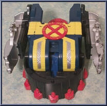 Wolverine from X-Men - Battle Bases manufactured by Toy Biz [Loose]