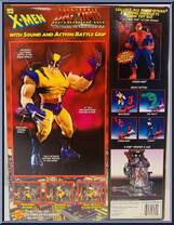 Wolverine from X-Men - 13" Big Time Action Hero manufactured by Toy Biz [Back]