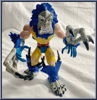 Wolverine from X-Men - Monster Armor manufactured by Toy Biz [Loose]