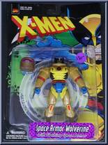 Wolverine (Space Armor) from X-Men - Exclusives - KayBee - Series 5 manufactured by Toy Biz [Front]