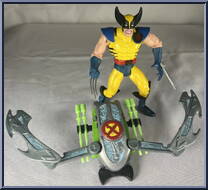 Wolverine from X-Men - Super Shooters manufactured by Toy Biz [Loose]