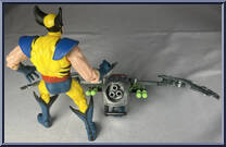 Wolverine from X-Men - Super Shooters manufactured by Toy Biz [Loose]
