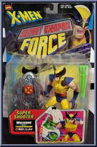 Wolverine from X-Men - Super Shooters manufactured by Toy Biz [Front]