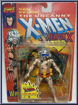 Wolverine (4th Edition - Weapon X) from X-Men - Series 2 manufactured by Toy Biz [Front]