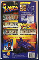 Wolverine (8th Edition - Space) from X-Men - Phoenix Saga manufactured by Toy Biz [Back]
