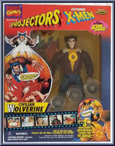 Wolverine (Civilian) from X-Men - Projectors manufactured by Toy Biz [Front]