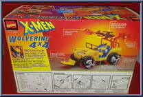 Wolverine 4x4 (Jeep) from X-Men - Vehicles manufactured by Toy Biz [Back]