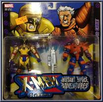 Mutant Space Adventures (Wolverine vs. Cable) Action Figure