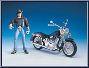 Logan from X-Men - Evolution - Mutant Cycles manufactured by Toy Biz [Loose]