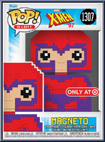 Magneto (8-Bit) from X-Men - X-Men '97 Pop manufactured by Funko [Front]