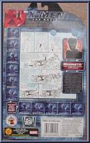 Magneto from X-Men - Movie - Series 1 manufactured by Toy Biz [Back]