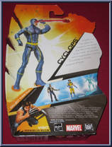 Cyclops from X-Men Origins: Wolverine - Comic Series manufactured by Hasbro [Back]