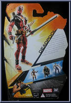 Deadpool from X-Men Origins: Wolverine - Comic Series manufactured by Hasbro [Back]
