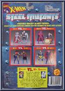 Cyclops vs. Mr. Sinister from X-Men - Steel Mutants - Series 2 manufactured by Toy Biz [Back]