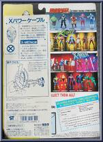 Cable from X-Men - X-Force - Series 1 manufactured by Toy Biz [Back]