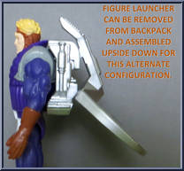 Cannonball from X-Men - X-Force - Series 2 manufactured by Toy Biz [Loose]