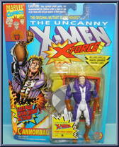 Cannonball from X-Men - X-Force - Series 2 manufactured by Toy Biz [Front]